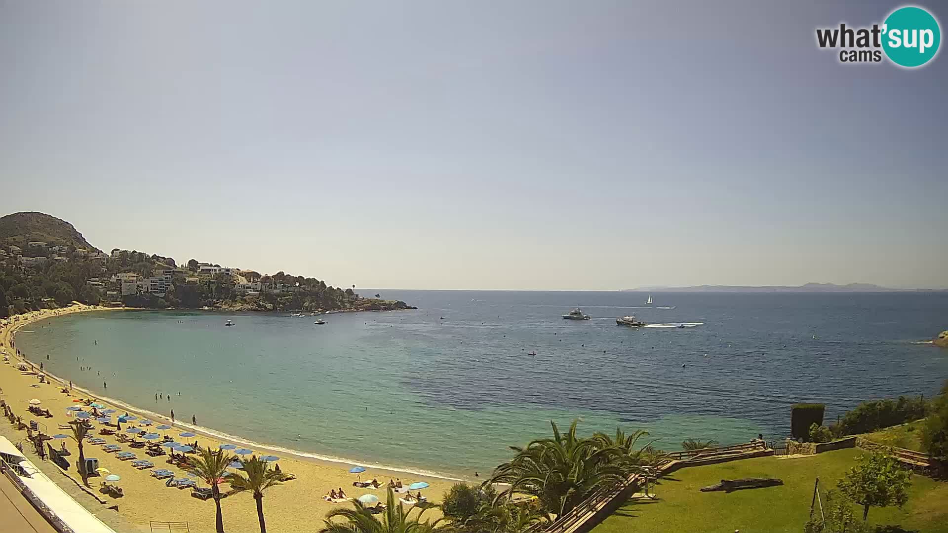 Plaža de l’Almadrava web kamera Roses – Costa Brava – Španjolska