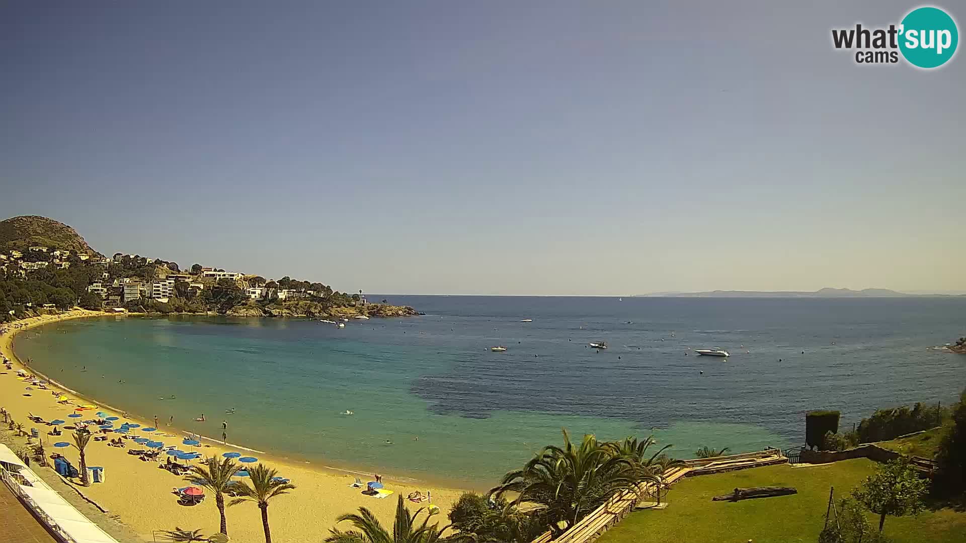 Plage de l’Almadrava Livecam Roses – Costa Brava – Espagne