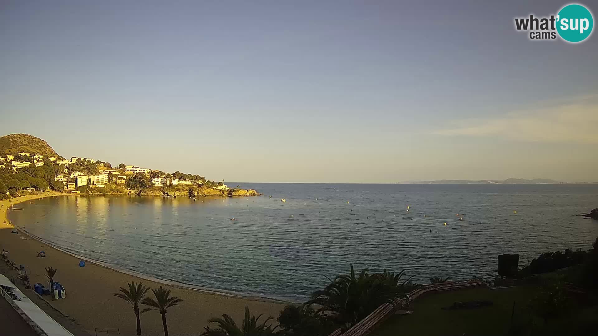 Plage de l’Almadrava Livecam Roses – Costa Brava – Espagne
