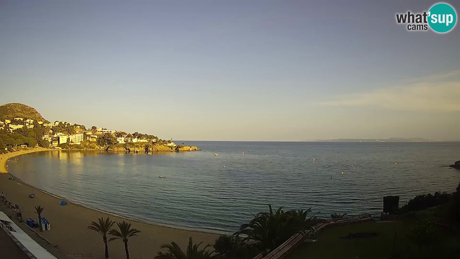 Platja de l’Almadrava beach Live Webcam Roses – Costa Brava – Spain