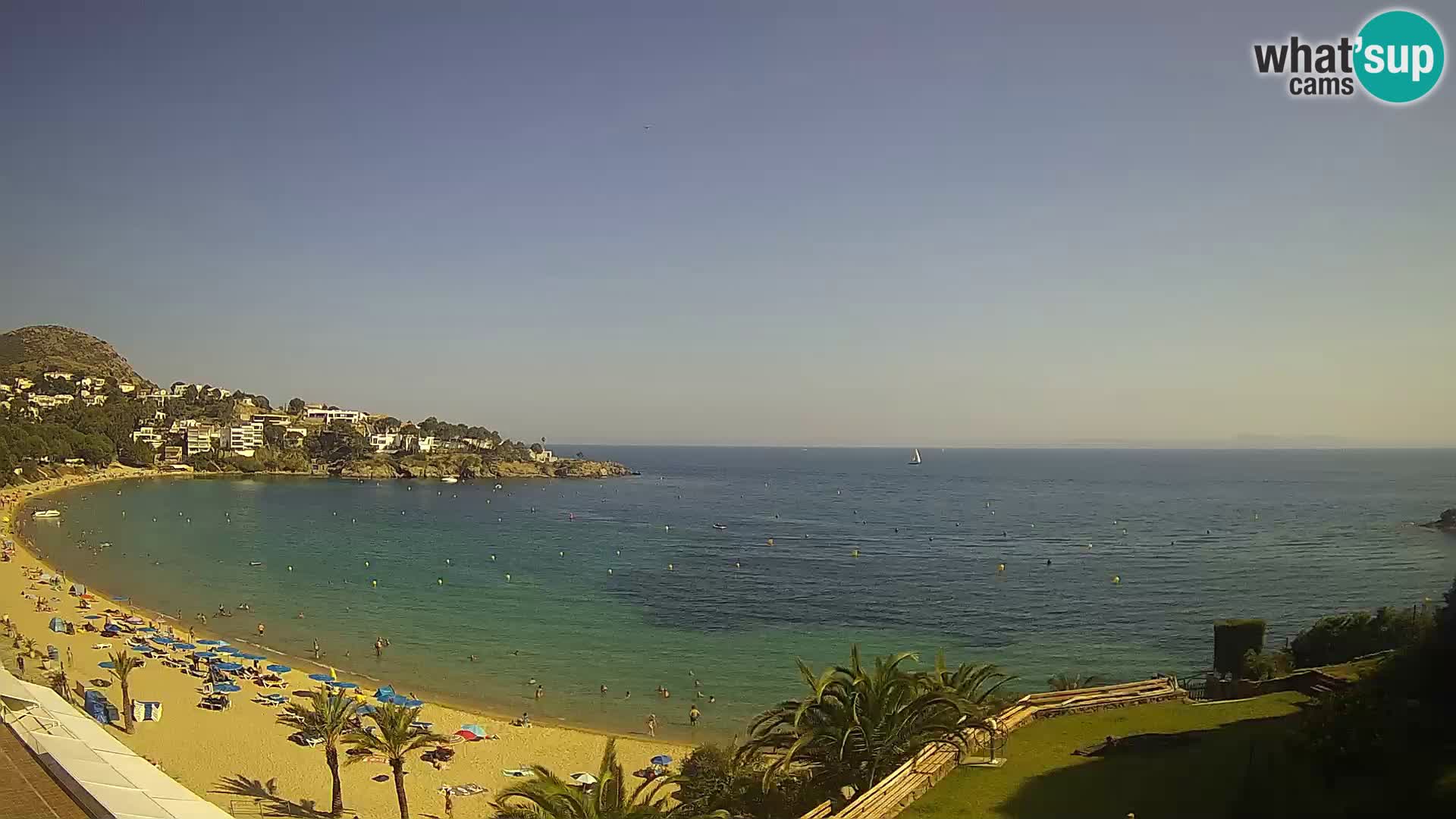 Platja de l’Almadrava Spiaggia Live Webcam Roses – Costa Brava – Spagna