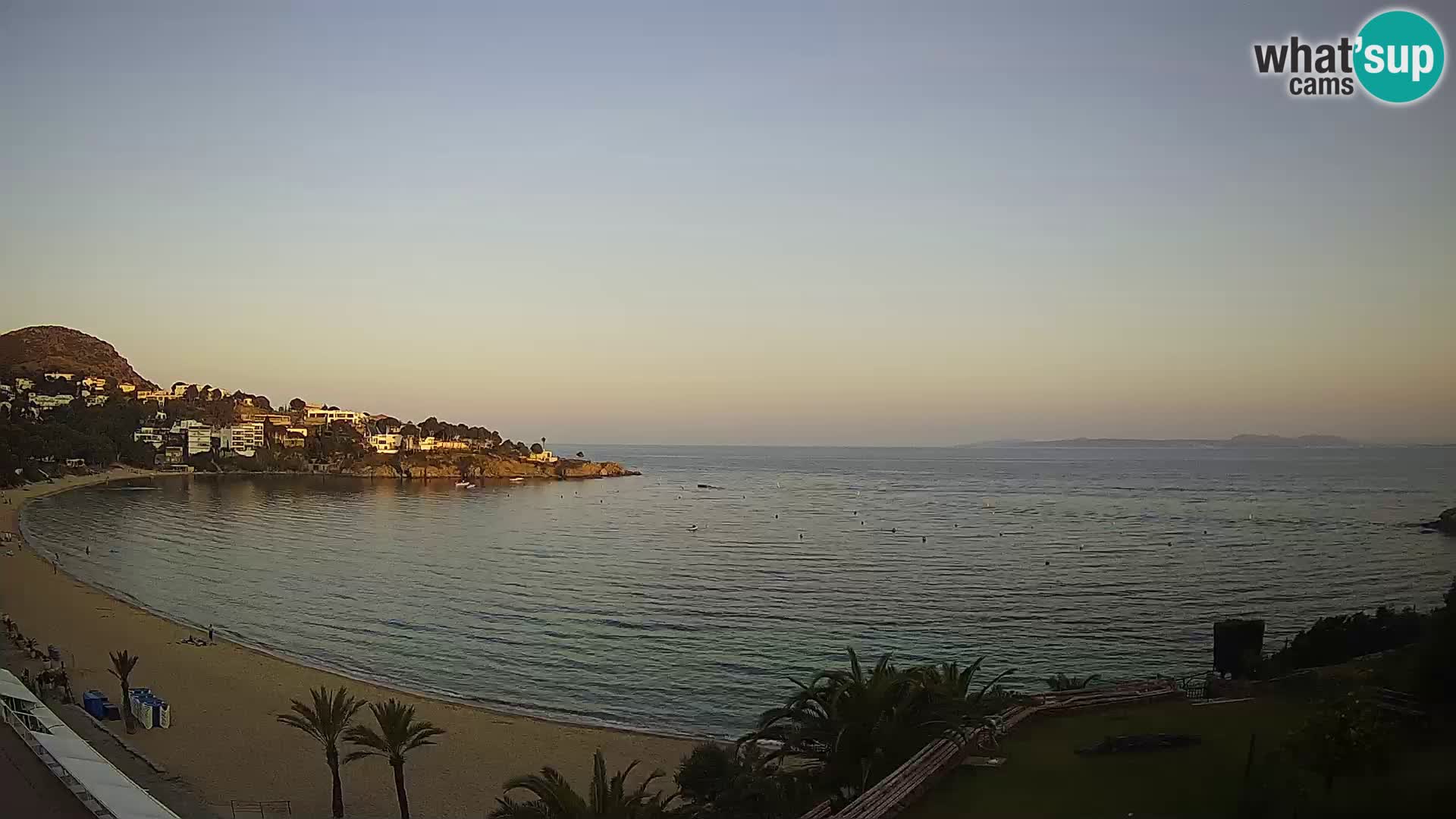 Platja de l’Almadrava beach Live Webcam Roses – Costa Brava – Spain