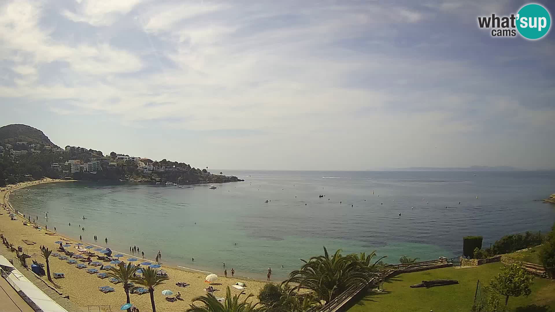 Plaža de l’Almadrava web kamera Roses – Costa Brava – Španjolska