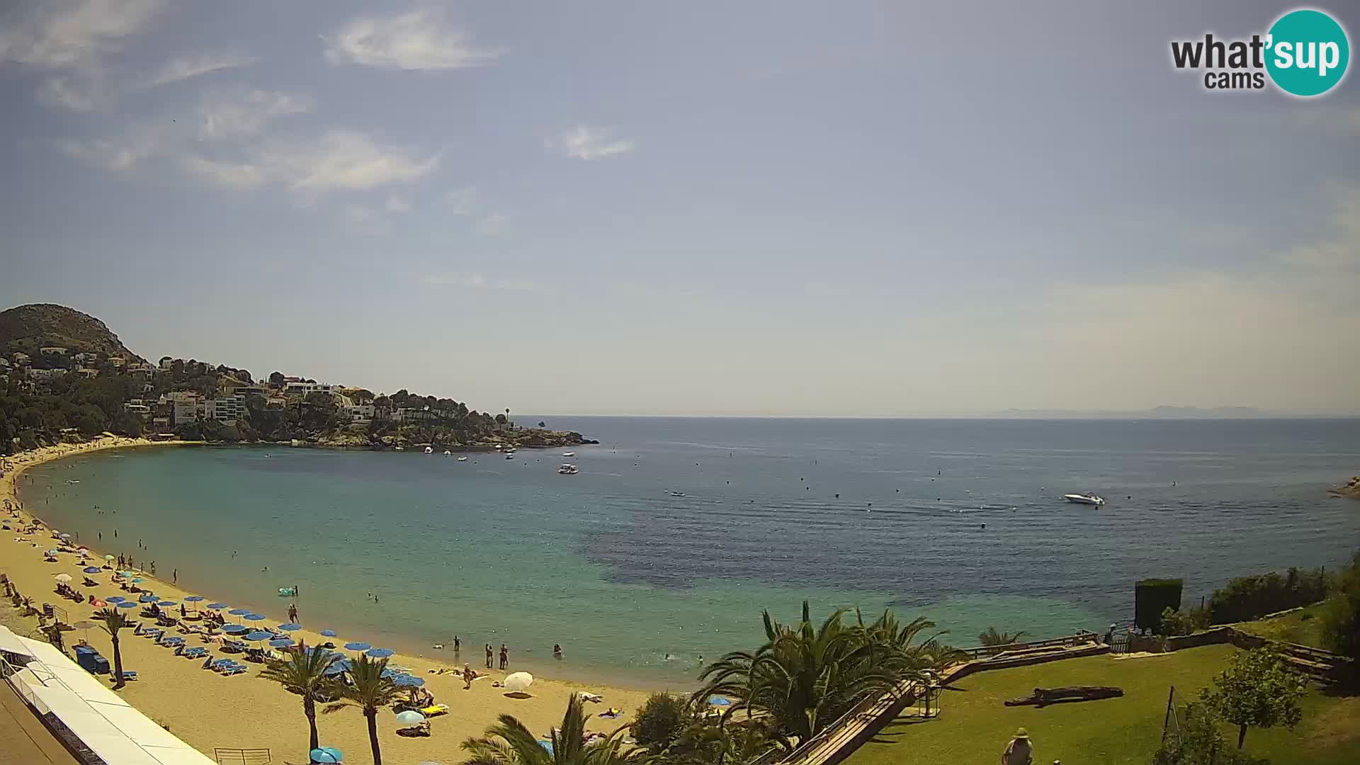 Platja de l’Almadrava Spiaggia Live Webcam Roses – Costa Brava – Spagna