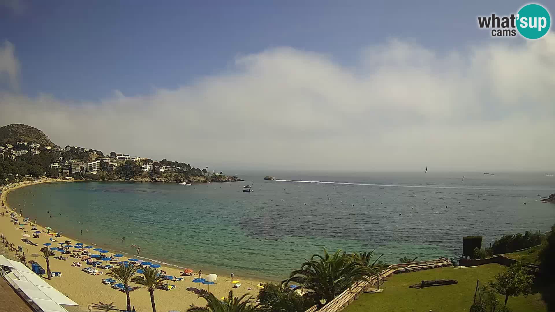 Plage de l’Almadrava Livecam Roses – Costa Brava – Espagne