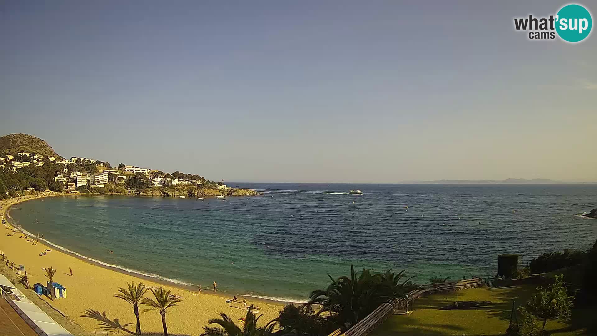 Platja de l’Almadrava Spiaggia Live Webcam Roses – Costa Brava – Spagna