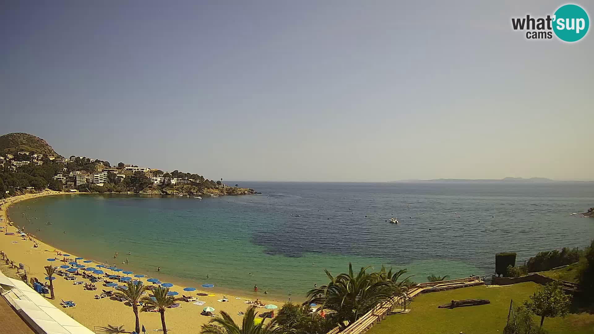 Platja de l’Almadrava beach Live Webcam Roses – Costa Brava – Spain