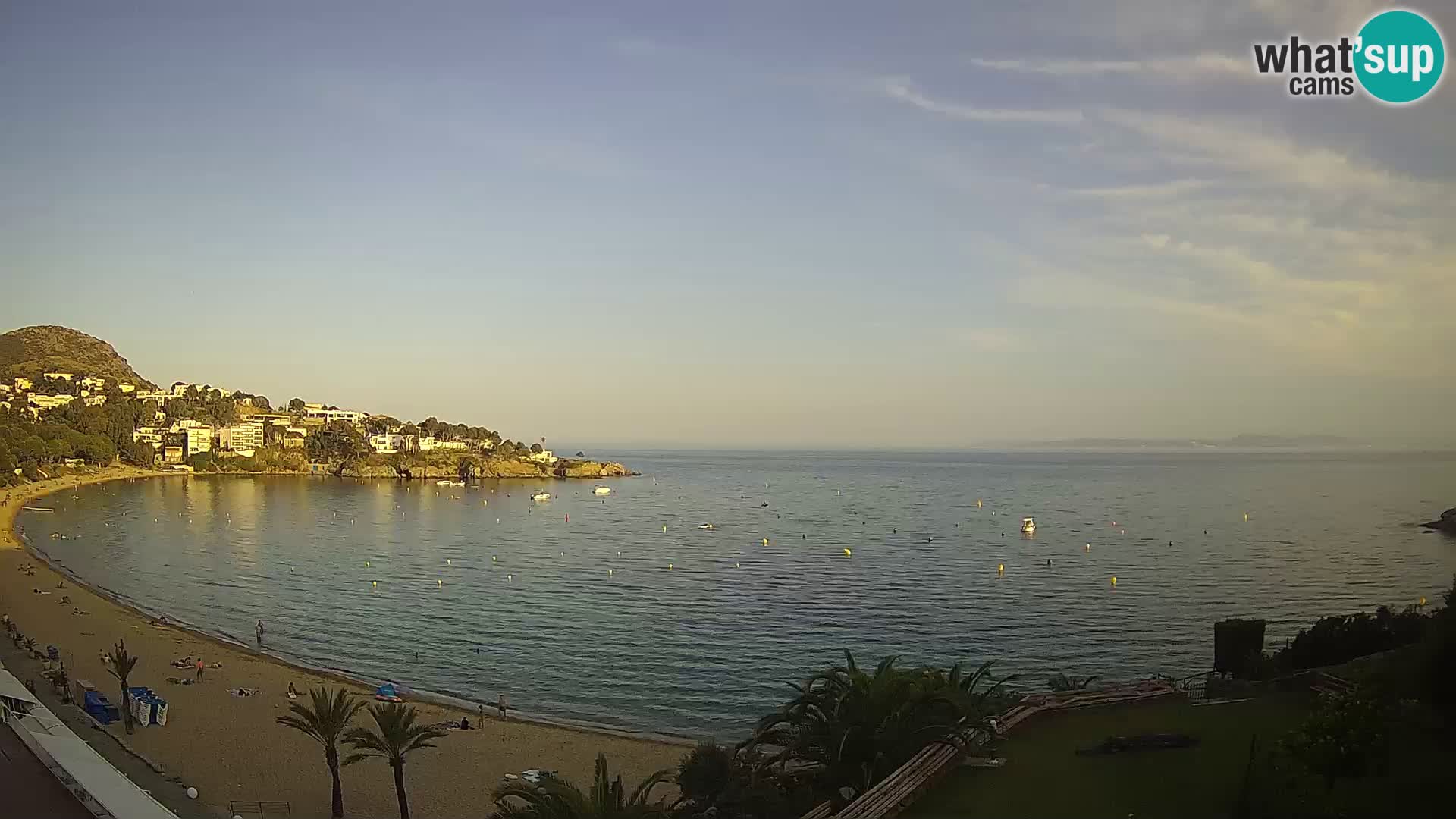 Platja de l’Almadrava Strand Webcam Roses – Costa Brava – Spanien