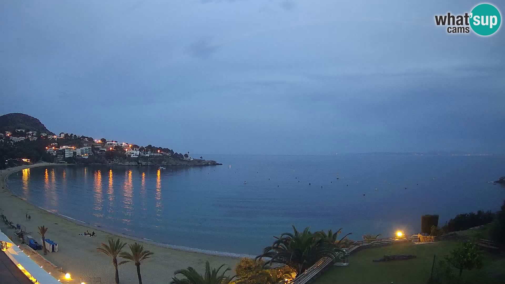 Platja de l’Almadrava beach Live Webcam Roses – Costa Brava – Spain