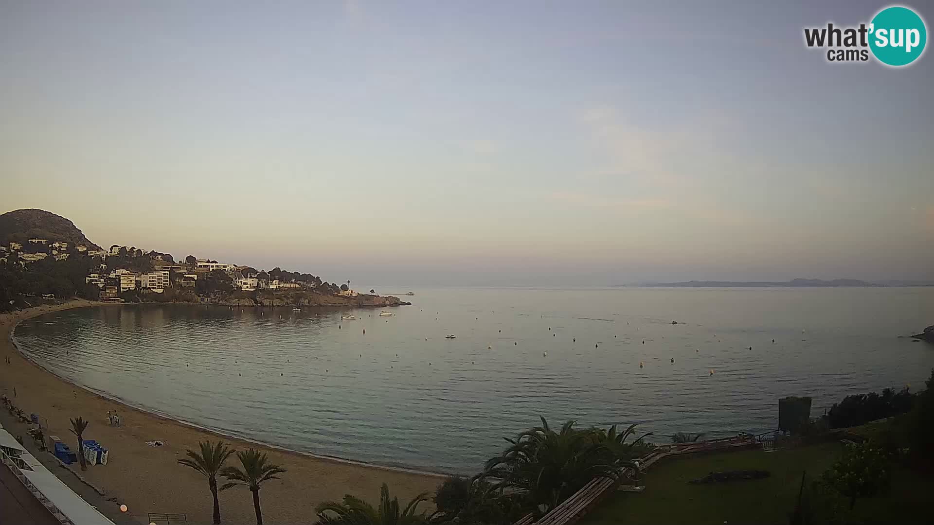 Platja de l’Almadrava beach Live Webcam Roses – Costa Brava – Spain