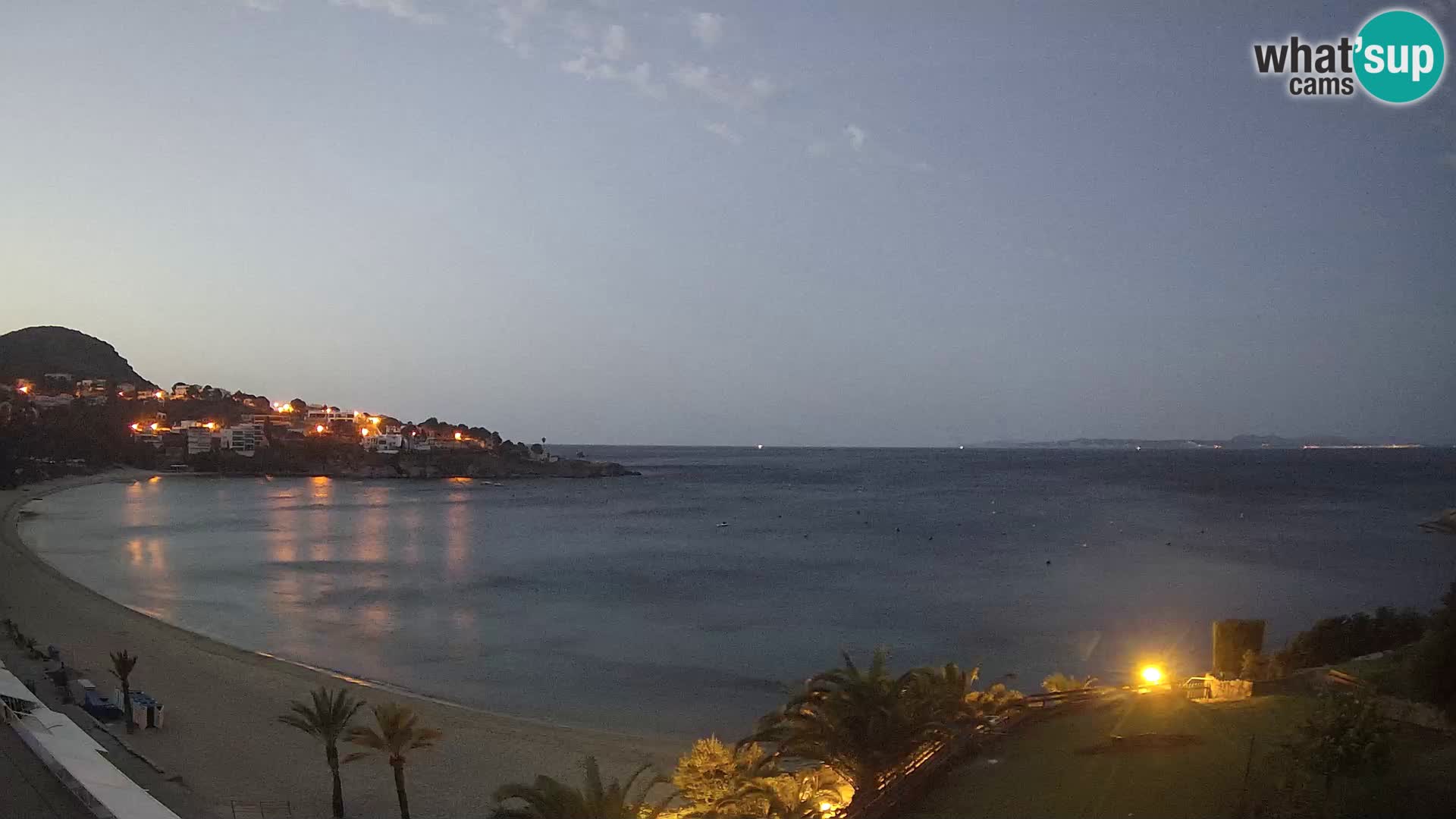 Platja de l’Almadrava Strand Webcam Roses – Costa Brava – Spanien