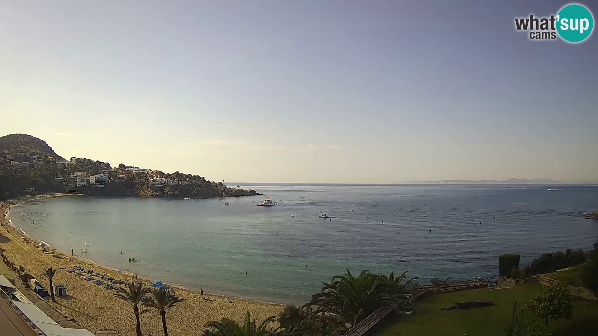 Plaža de l’Almadrava Spletna kamera Roses – Costa Brava – Španija