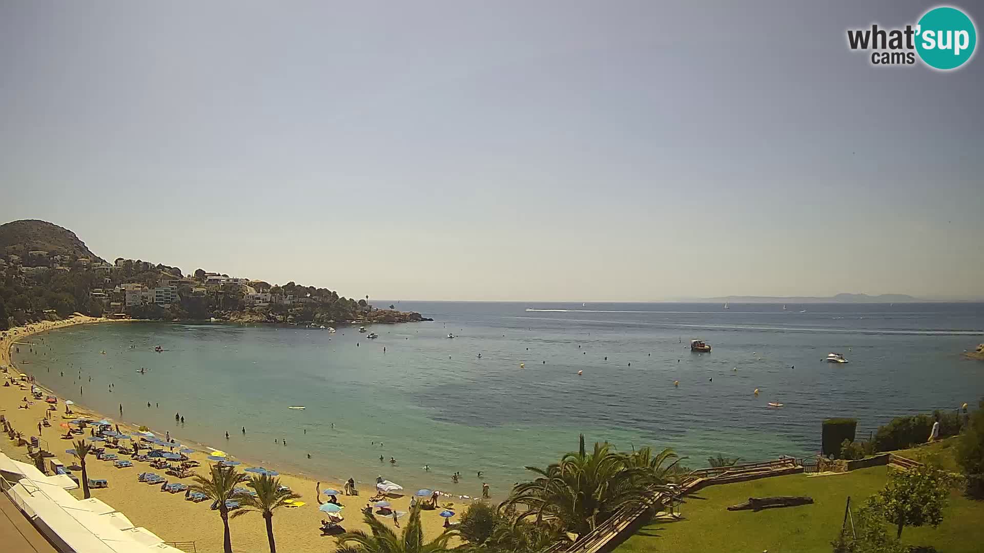 Platja de l’Almadrava beach Live Webcam Roses – Costa Brava – Spain