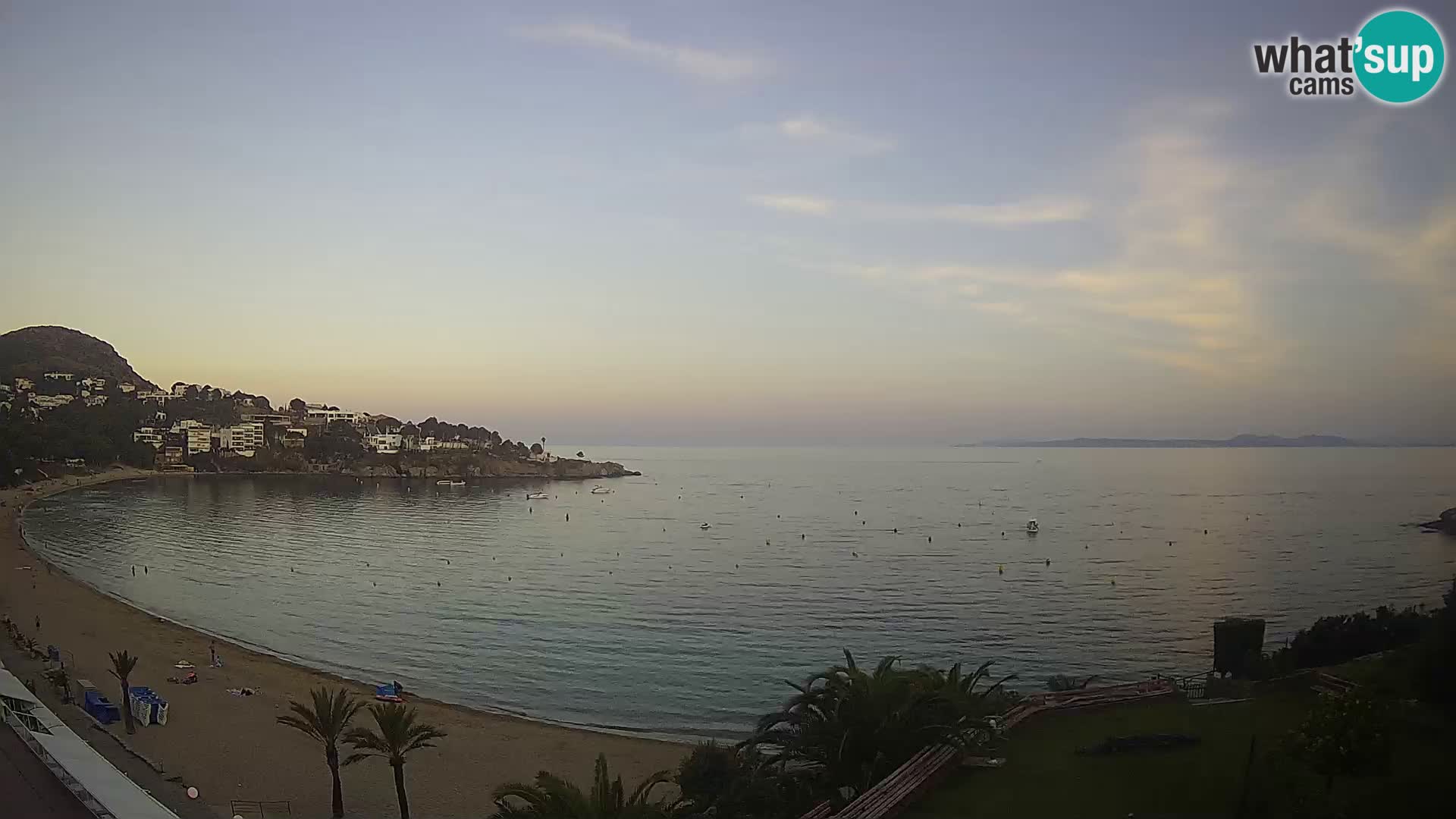 Platja de l’Almadrava Strand Webcam Roses – Costa Brava – Spanien