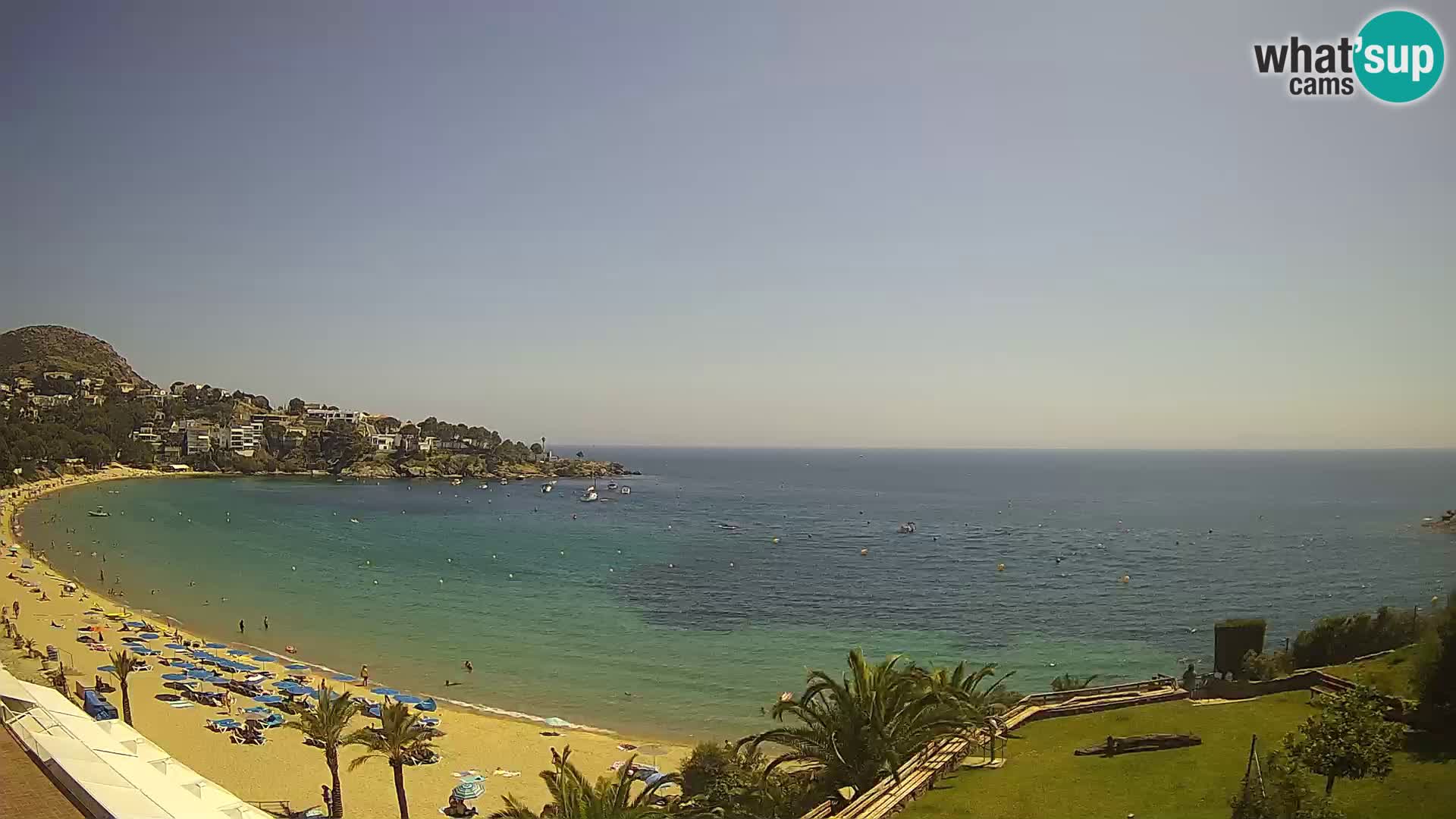 Plaža de l’Almadrava web kamera Roses – Costa Brava – Španjolska