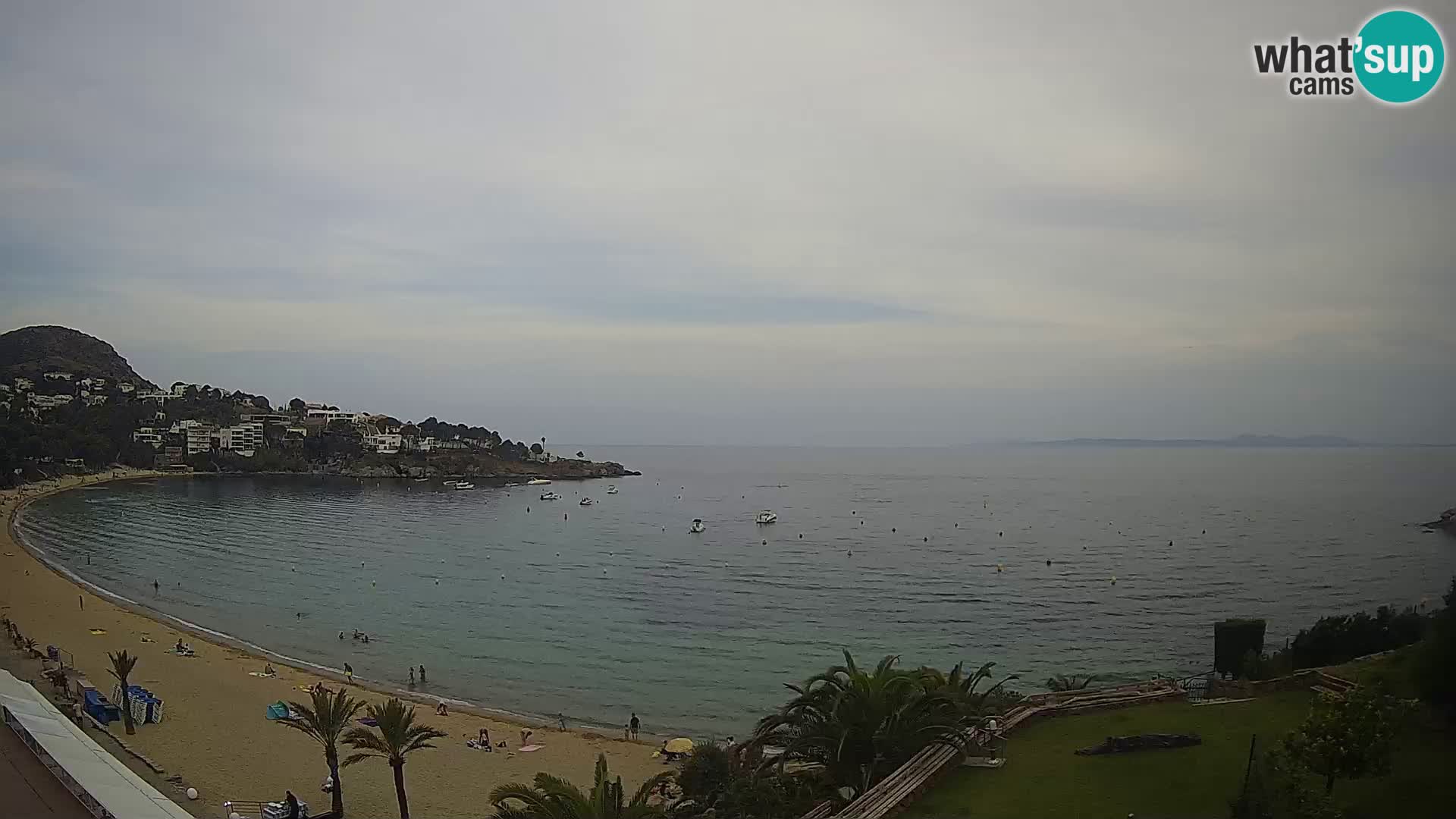 Plage de l’Almadrava Livecam Roses – Costa Brava – Espagne