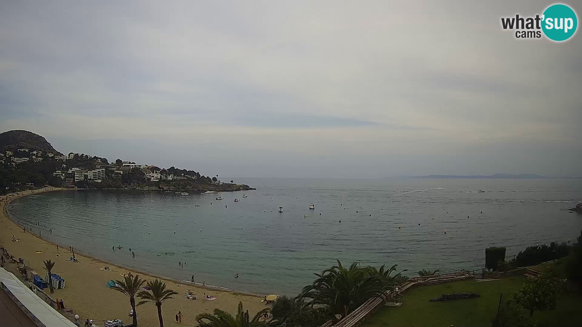 Platja de l’Almadrava Strand Webcam Roses – Costa Brava – Spanien