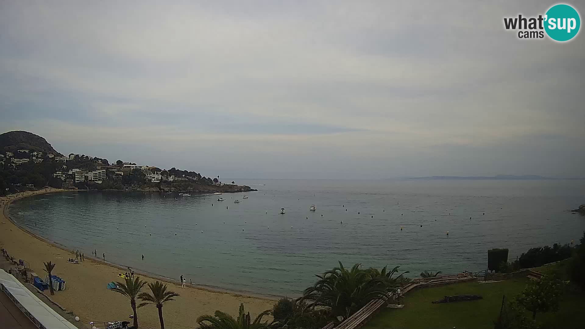 Platja de l’Almadrava Strand Webcam Roses – Costa Brava – Spanien