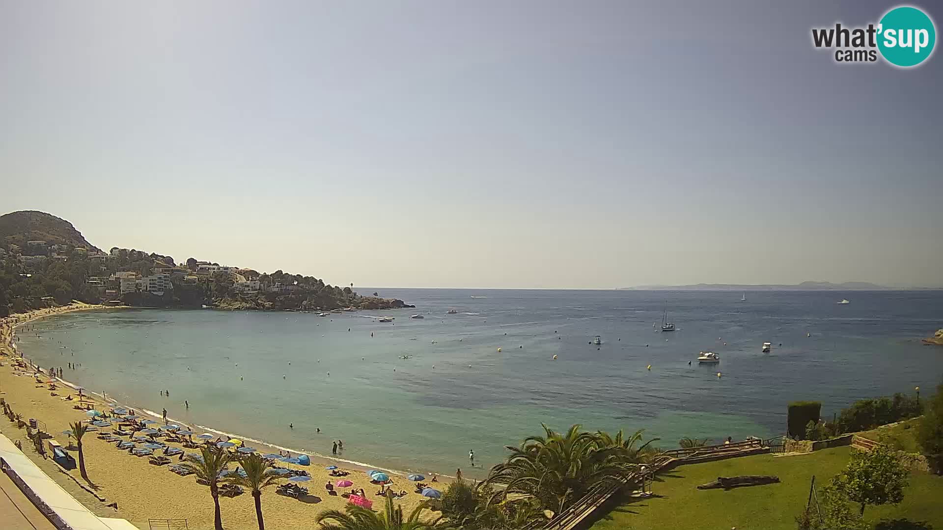 Platja de l’Almadrava Strand Webcam Roses – Costa Brava – Spanien