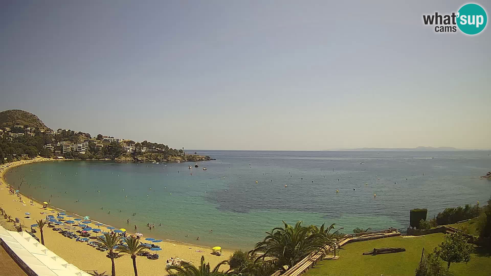 Platja de l’Almadrava Spiaggia Live Webcam Roses – Costa Brava – Spagna