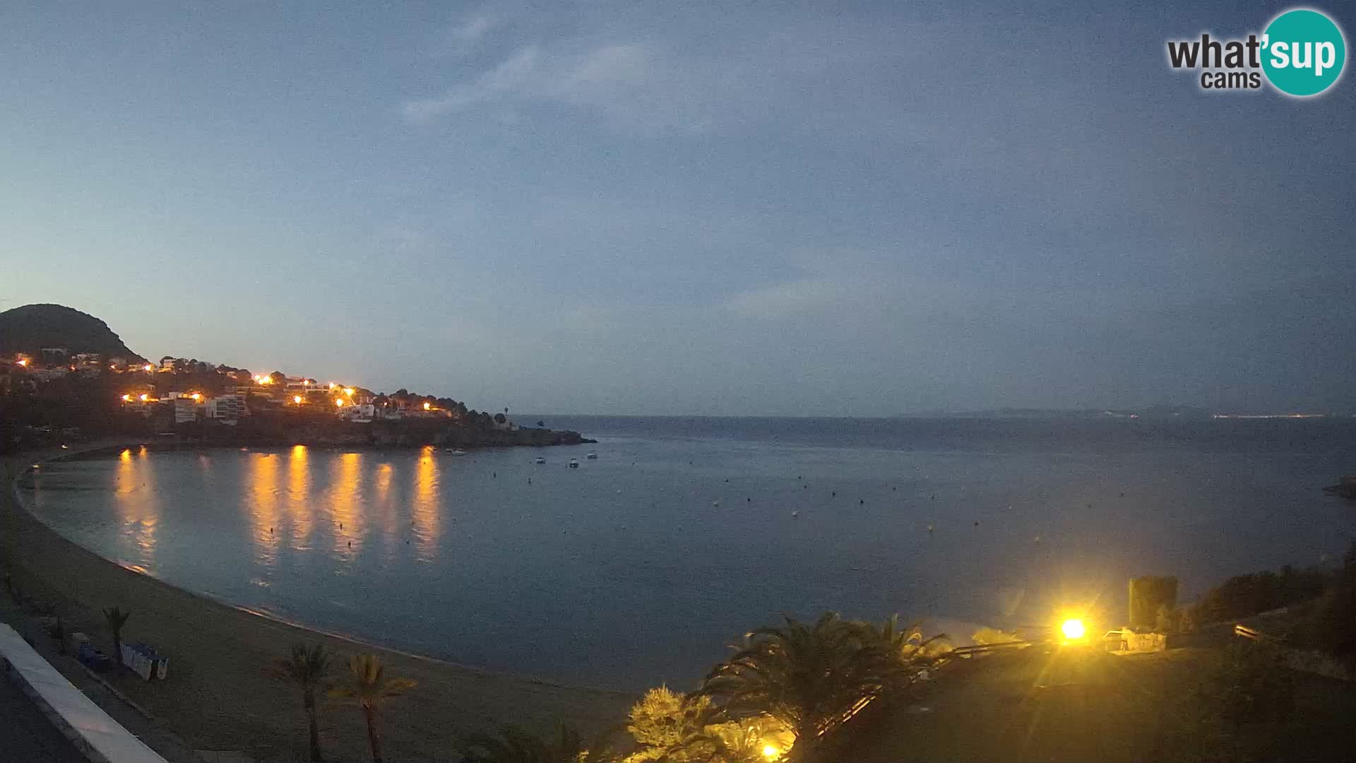 Playa de l’Almadrava camera en vivo Roses – Costa Brava – Espana