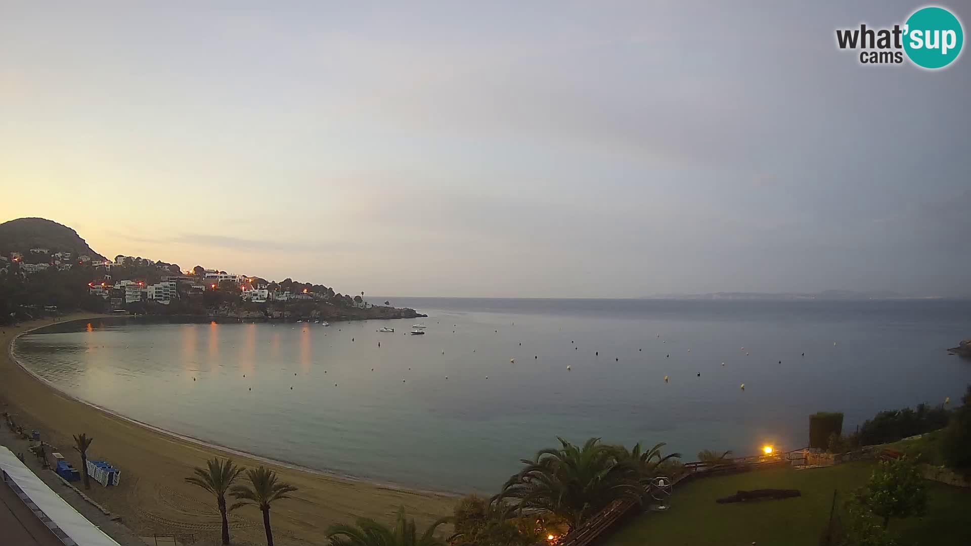 Plage de l’Almadrava Livecam Roses – Costa Brava – Espagne