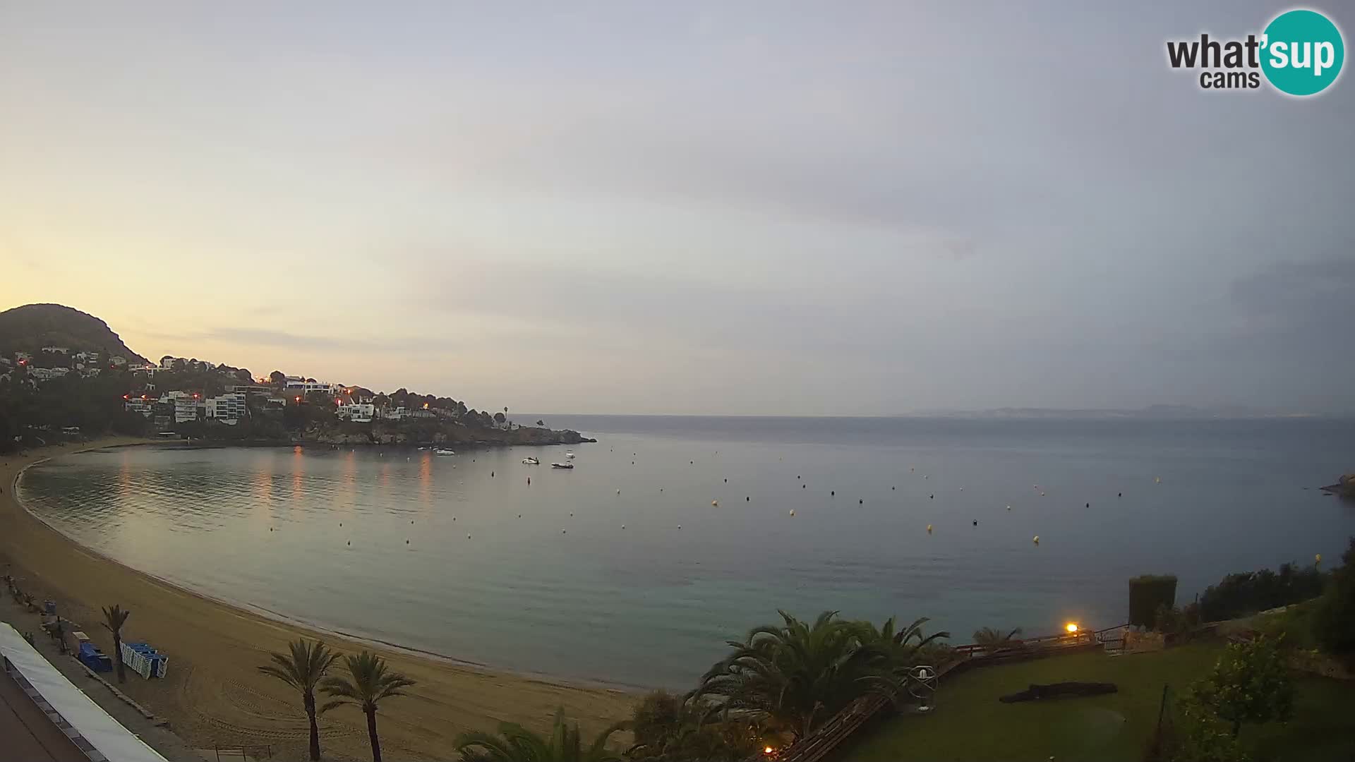 Plage de l’Almadrava Livecam Roses – Costa Brava – Espagne
