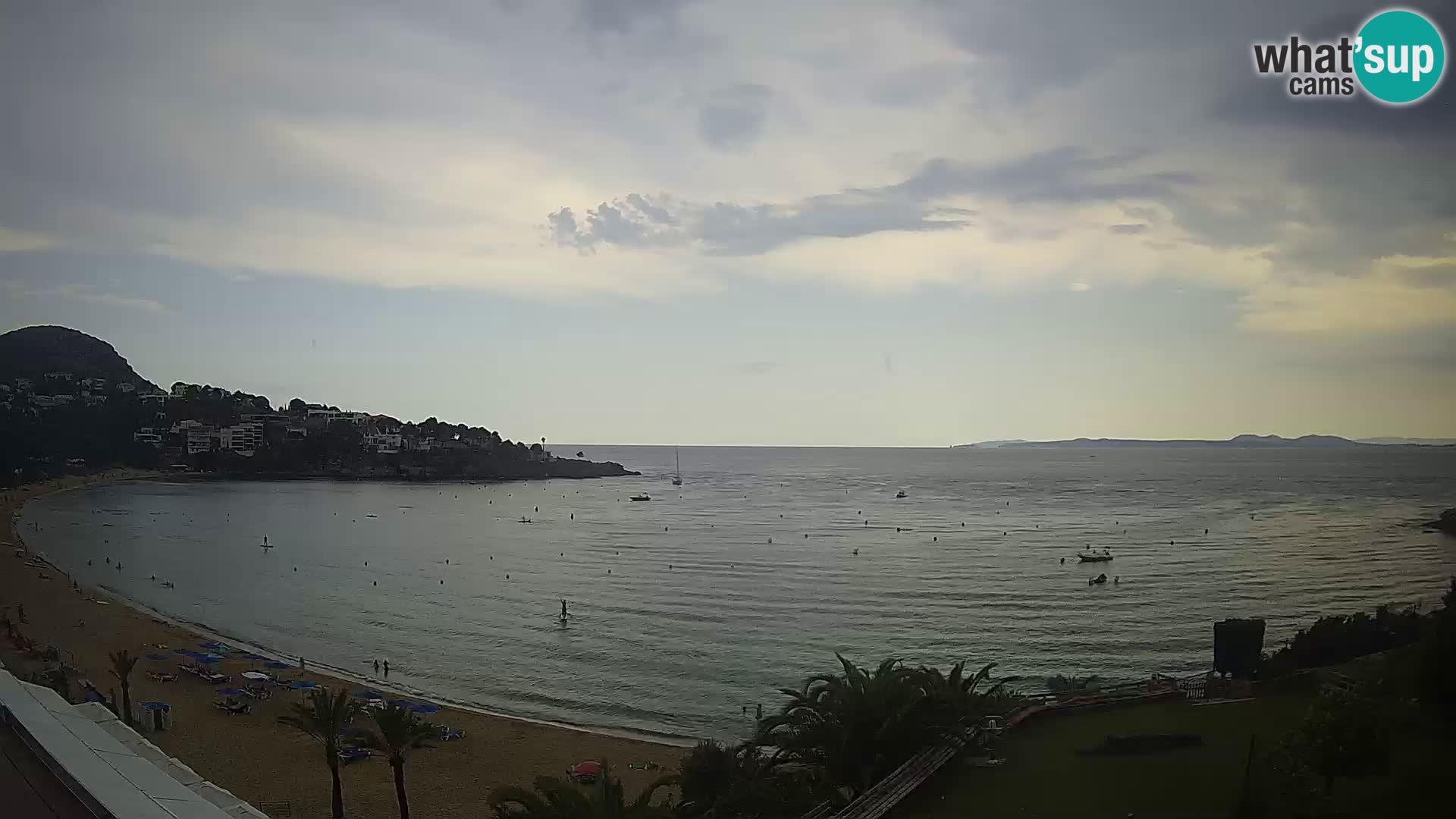 Playa de l’Almadrava camera en vivo Roses – Costa Brava – Espana