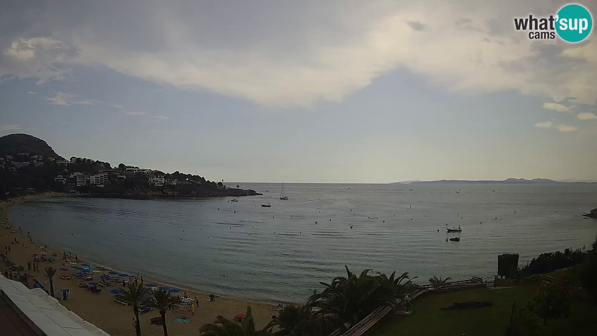 Plage de l’Almadrava Livecam Roses – Costa Brava – Espagne