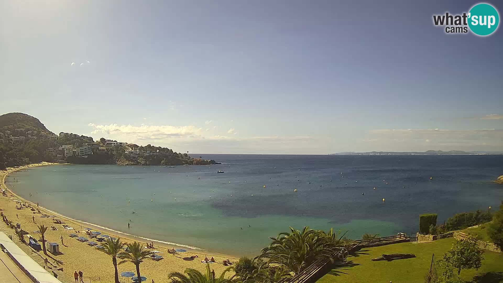 Plage de l’Almadrava Livecam Roses – Costa Brava – Espagne