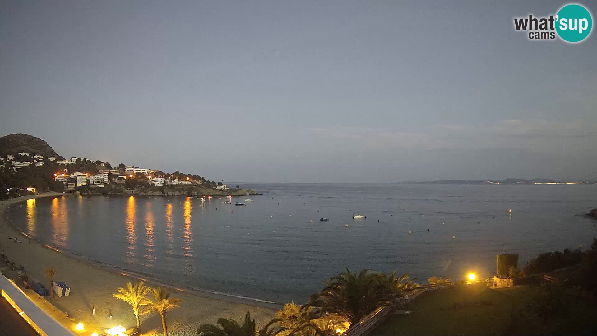 Plaža de l’Almadrava Spletna kamera Roses – Costa Brava – Španija