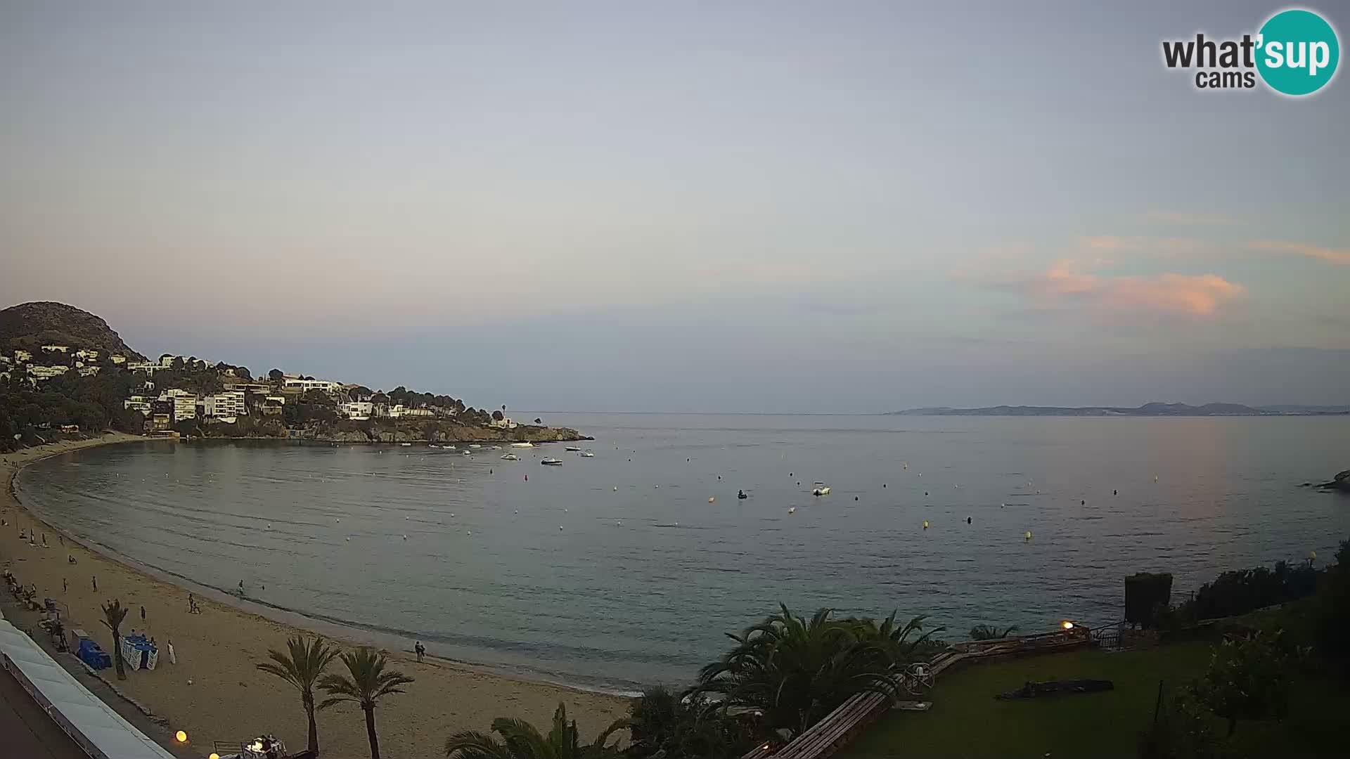 Plaža de l’Almadrava Spletna kamera Roses – Costa Brava – Španija