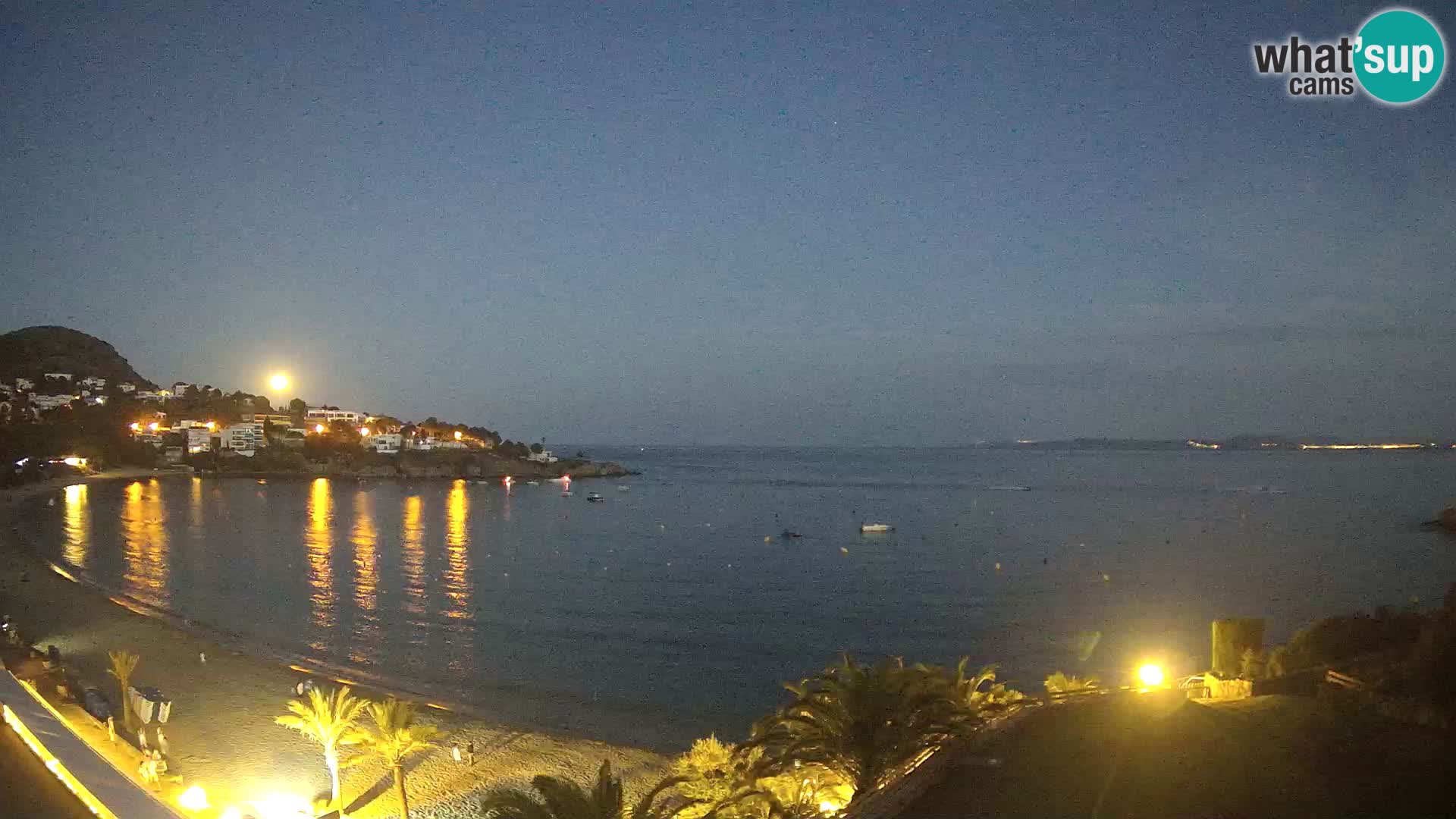 Playa de l’Almadrava camera en vivo Roses – Costa Brava – Espana