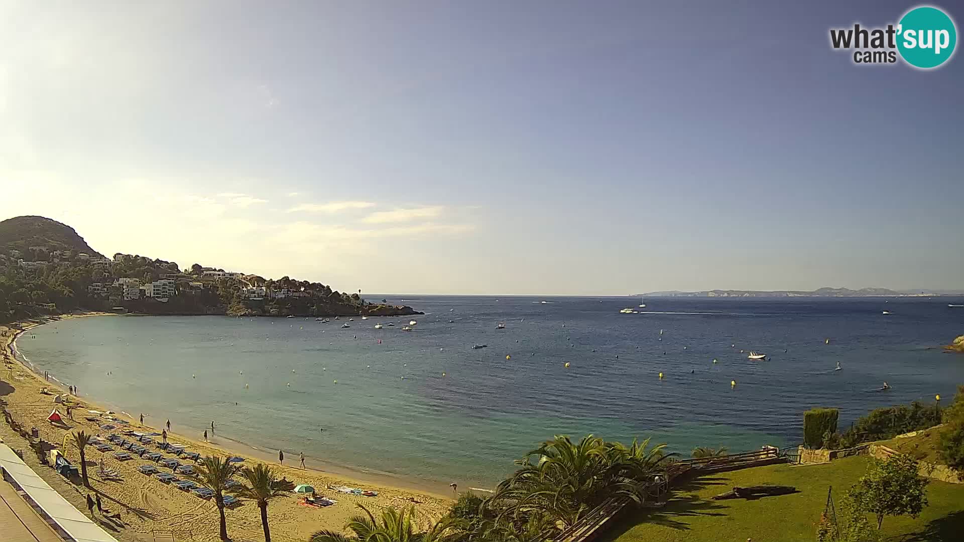 Platja de l’Almadrava beach Live Webcam Roses – Costa Brava – Spain