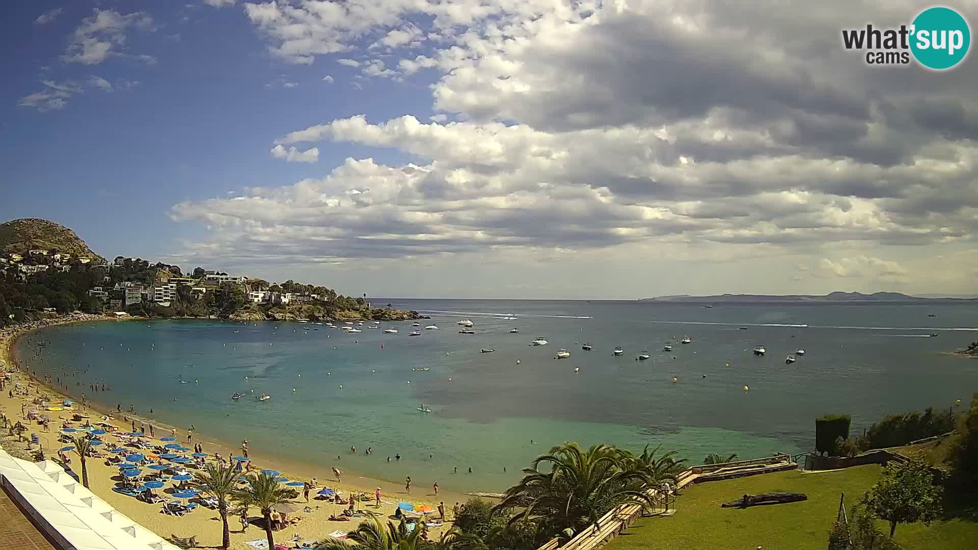 Platja de l’Almadrava Spiaggia Live Webcam Roses – Costa Brava – Spagna