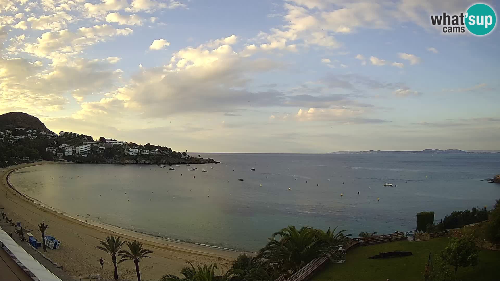 Playa de l’Almadrava camera en vivo Roses – Costa Brava – Espana