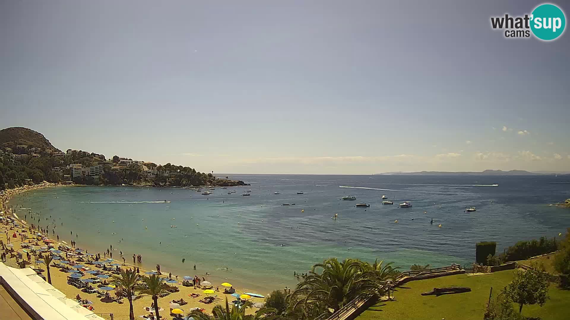 Plage de l’Almadrava Livecam Roses – Costa Brava – Espagne