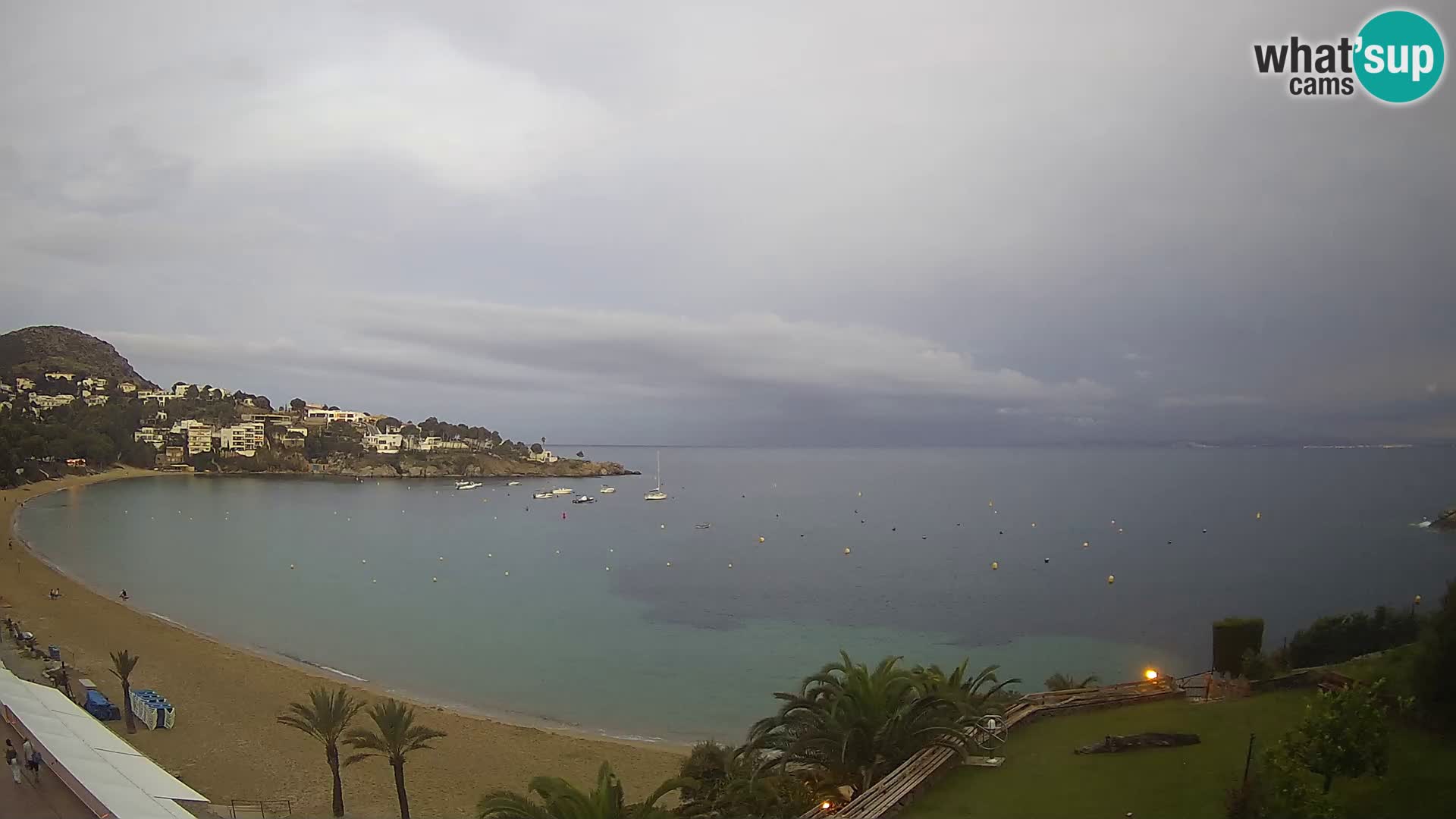 Platja de l’Almadrava beach Live Webcam Roses – Costa Brava – Spain