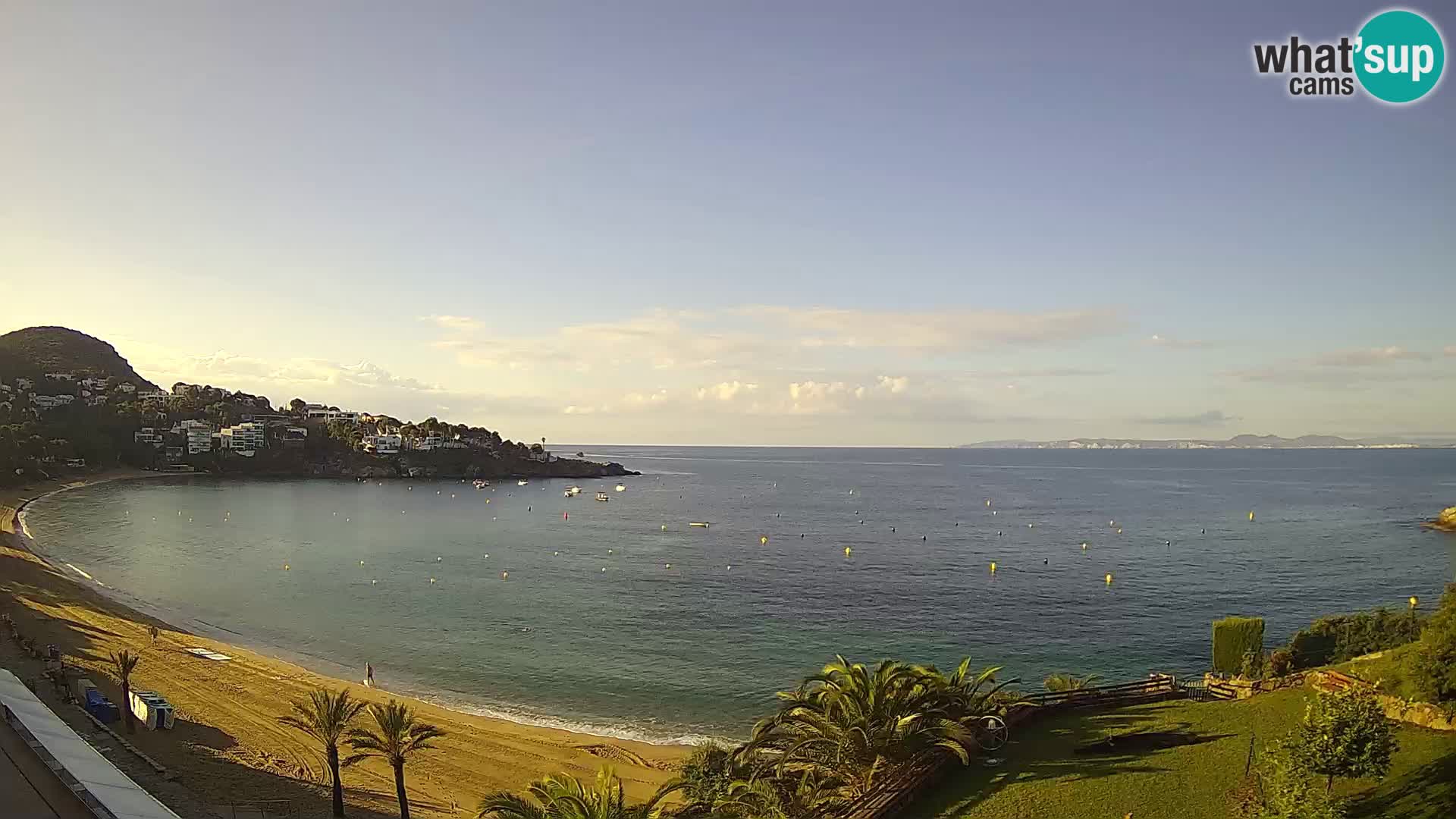 Platja de l’Almadrava Strand Webcam Roses – Costa Brava – Spanien