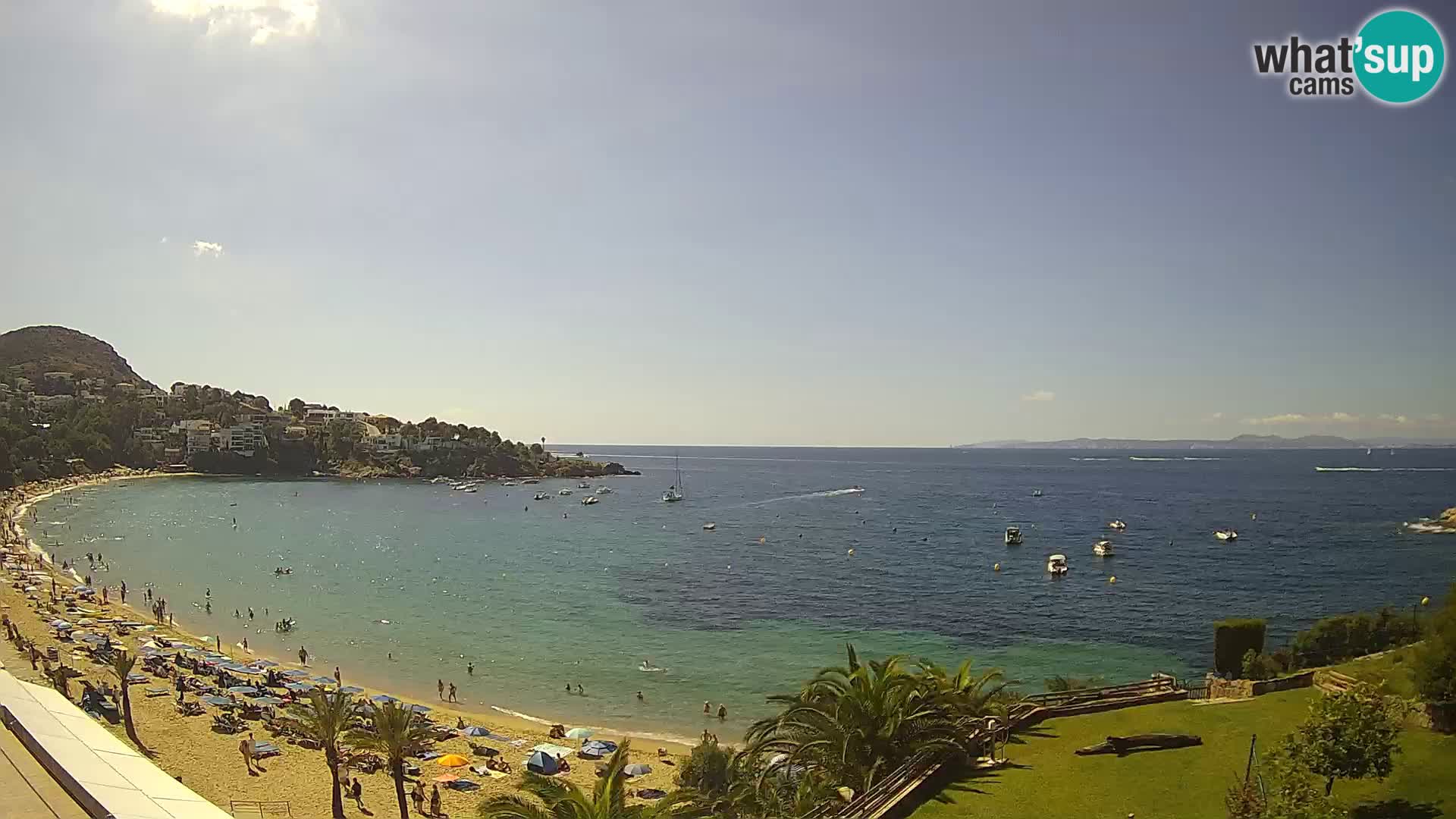 Plage de l’Almadrava Livecam Roses – Costa Brava – Espagne