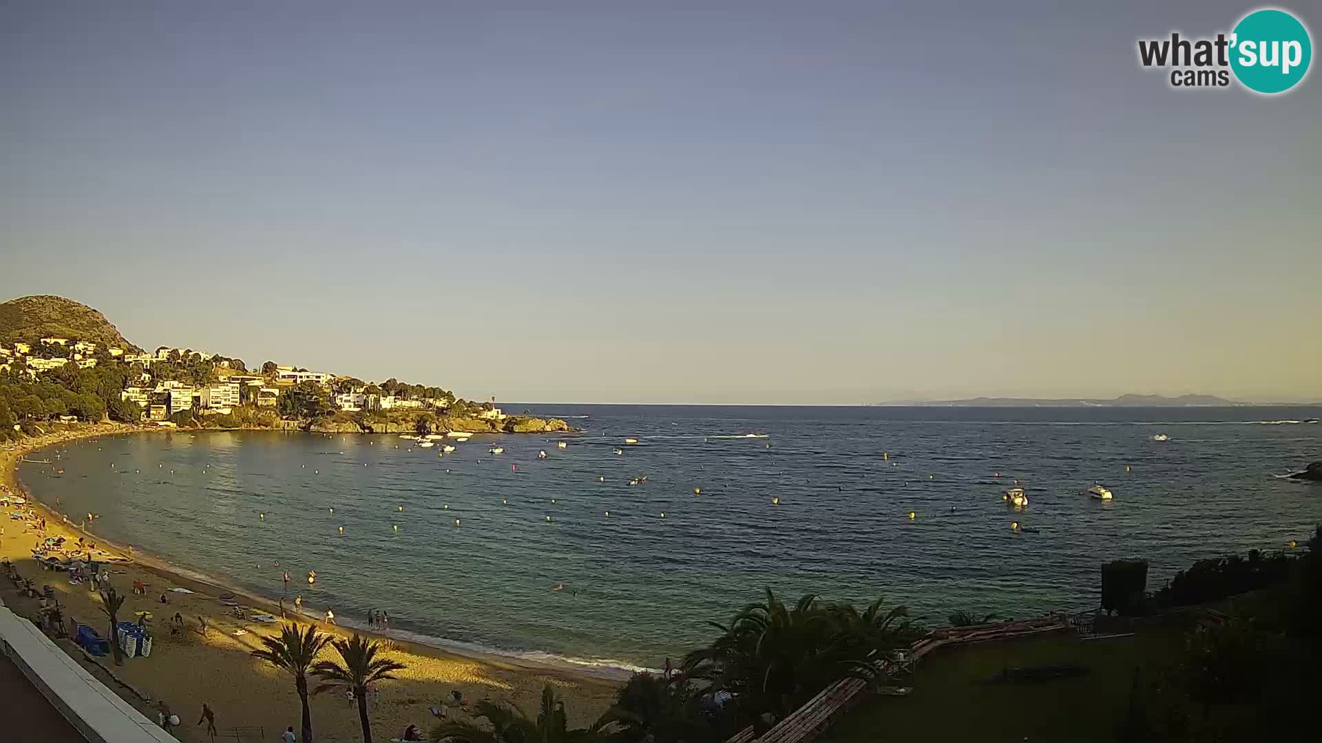 Playa de l’Almadrava camera en vivo Roses – Costa Brava – Espana