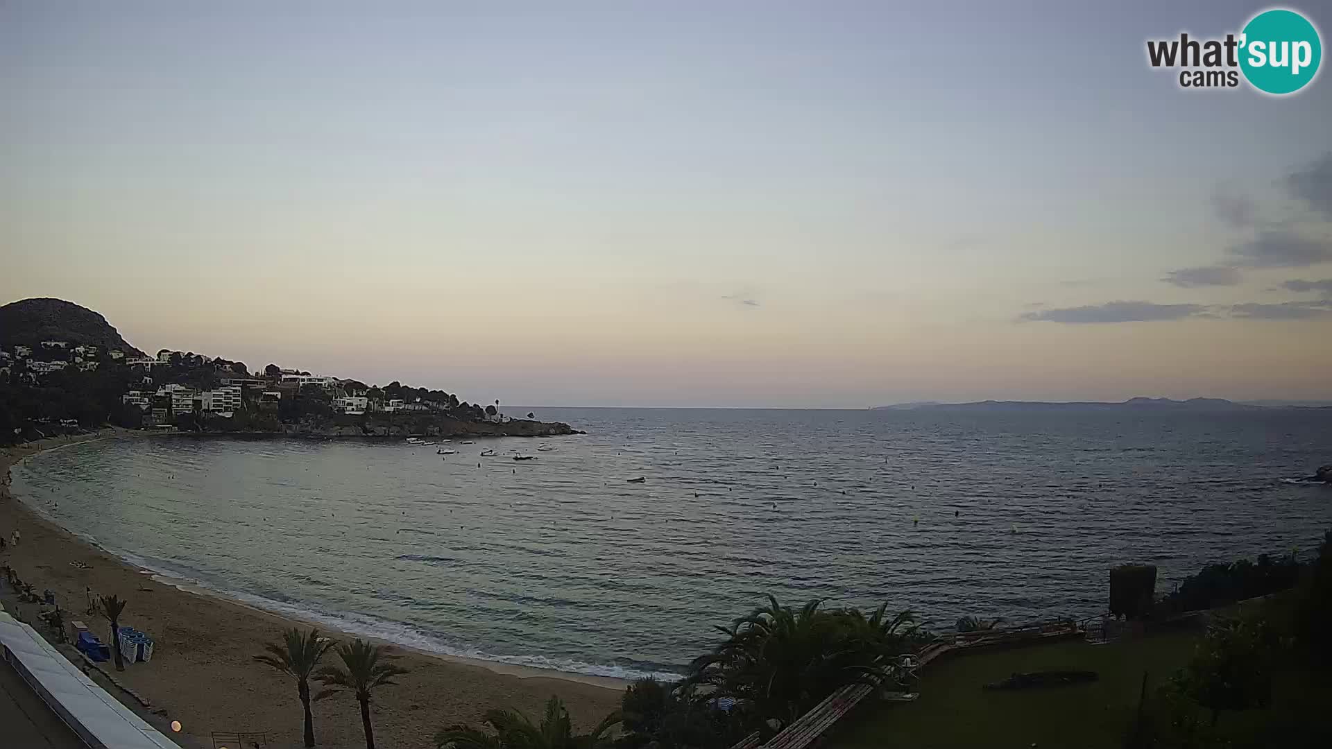 Plage de l’Almadrava Livecam Roses – Costa Brava – Espagne
