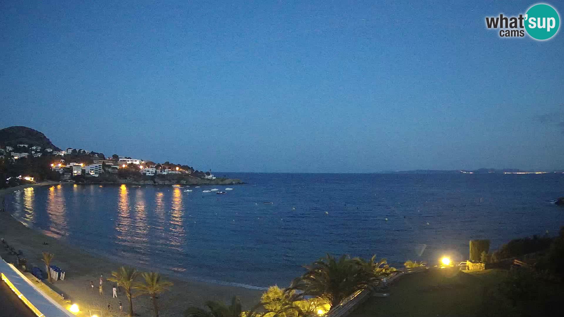 Platja de l’Almadrava beach Live Webcam Roses – Costa Brava – Spain