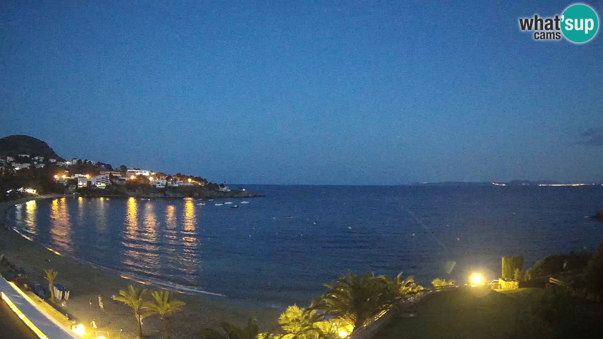 Playa de l’Almadrava camera en vivo Roses – Costa Brava – Espana