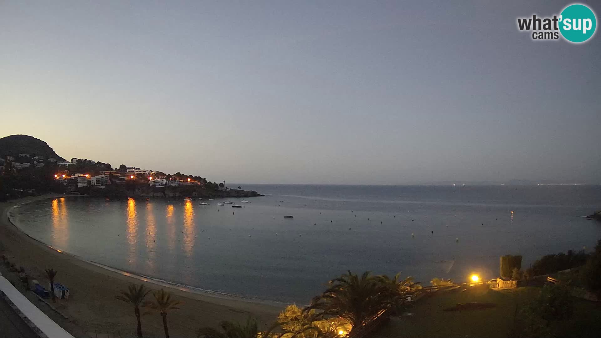 Platja de l’Almadrava Strand Webcam Roses – Costa Brava – Spanien