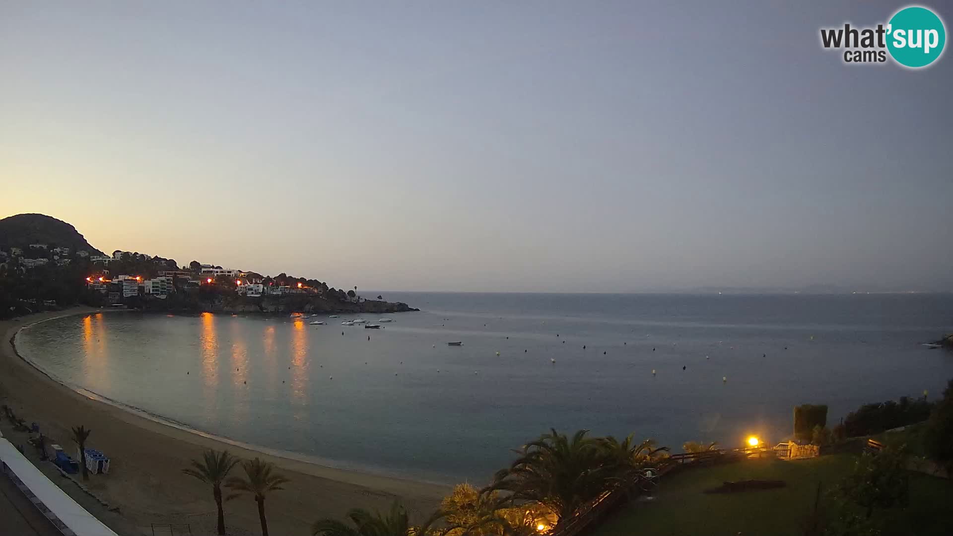 Playa de l’Almadrava camera en vivo Roses – Costa Brava – Espana