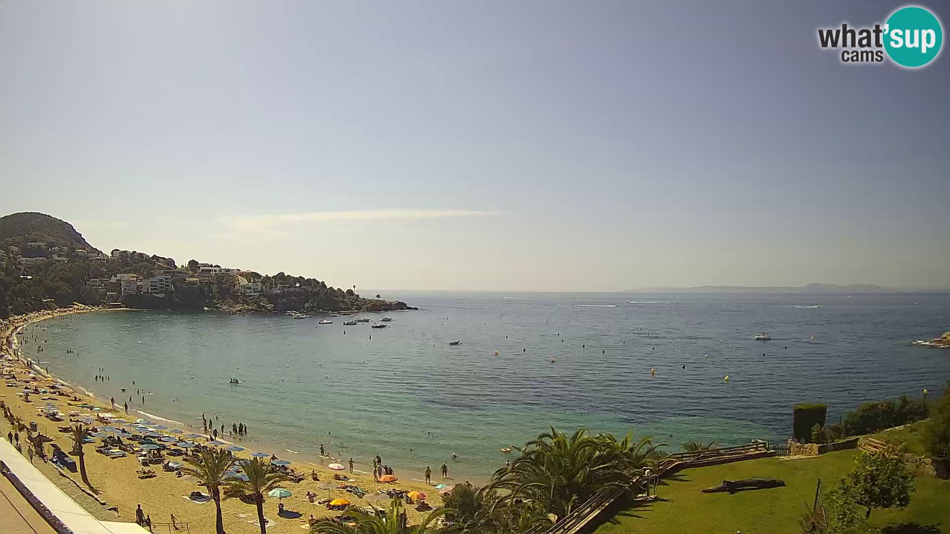 Platja de l’Almadrava Spiaggia Live Webcam Roses – Costa Brava – Spagna