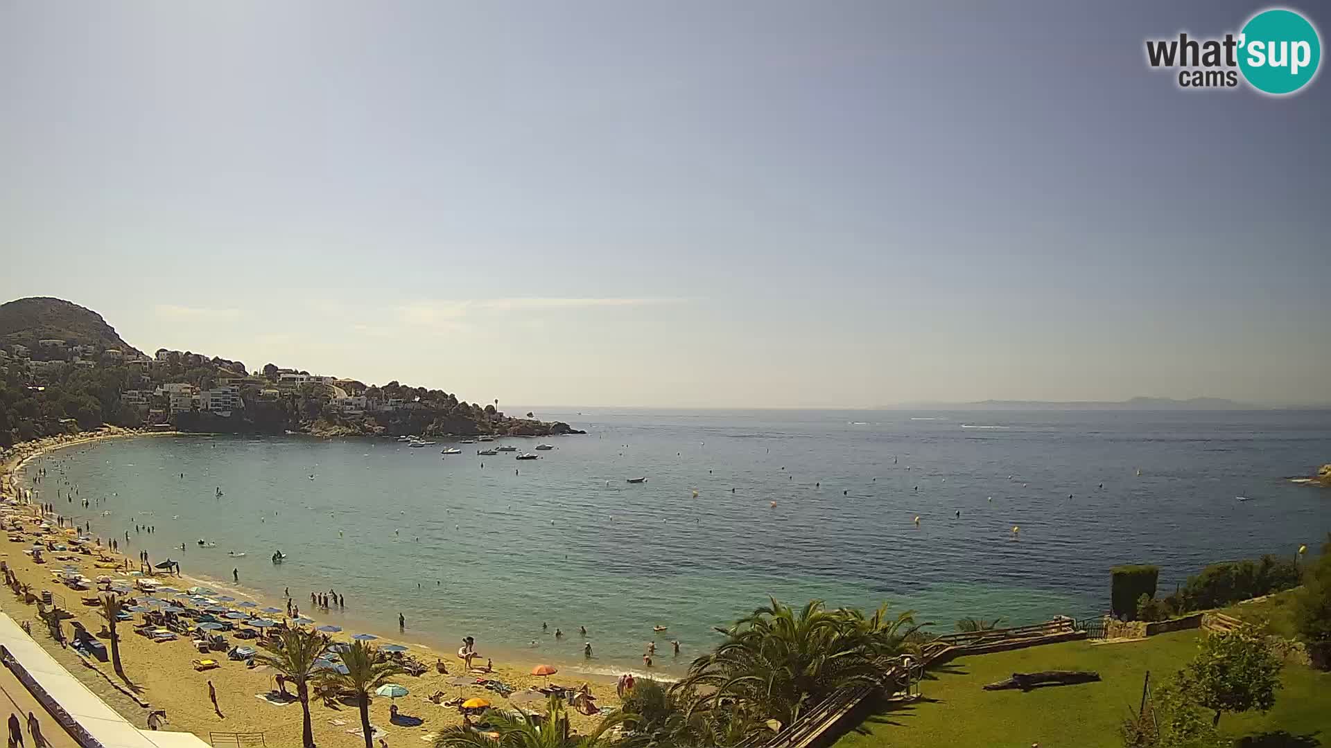 Platja de l’Almadrava Spiaggia Live Webcam Roses – Costa Brava – Spagna