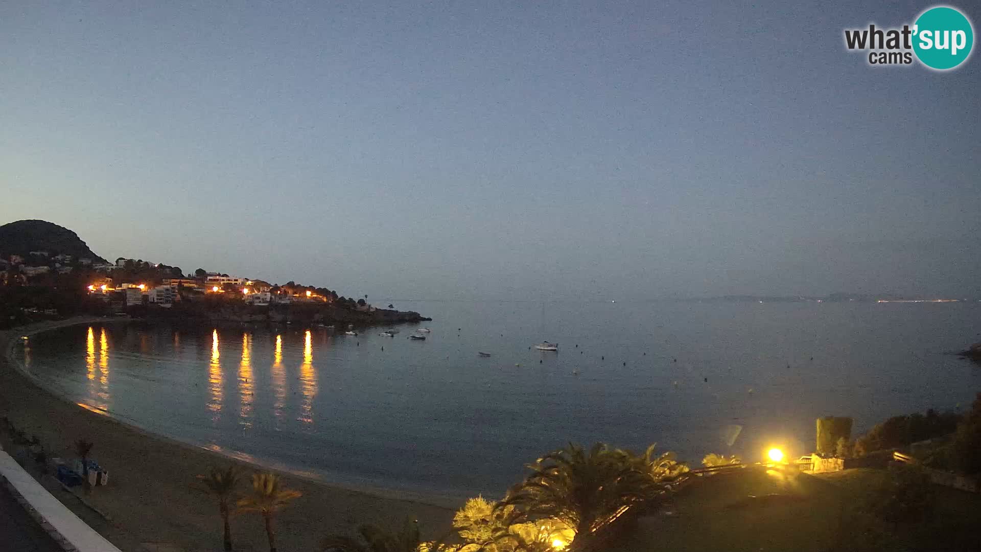 Playa de l’Almadrava camera en vivo Roses – Costa Brava – Espana