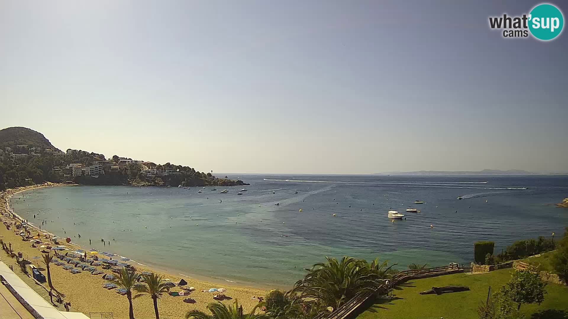 Platja de l’Almadrava Strand Webcam Roses – Costa Brava – Spanien
